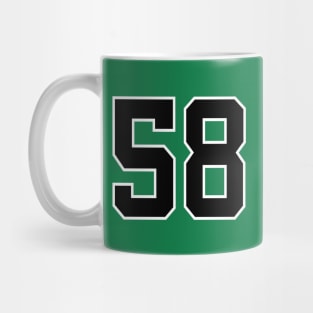 Number 58 Mug